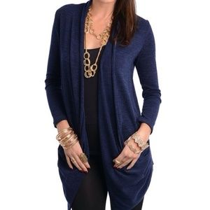 Women's Navy Blue Cardigan